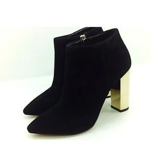 Michael Kors Paloma Suede Bootie, Size 8